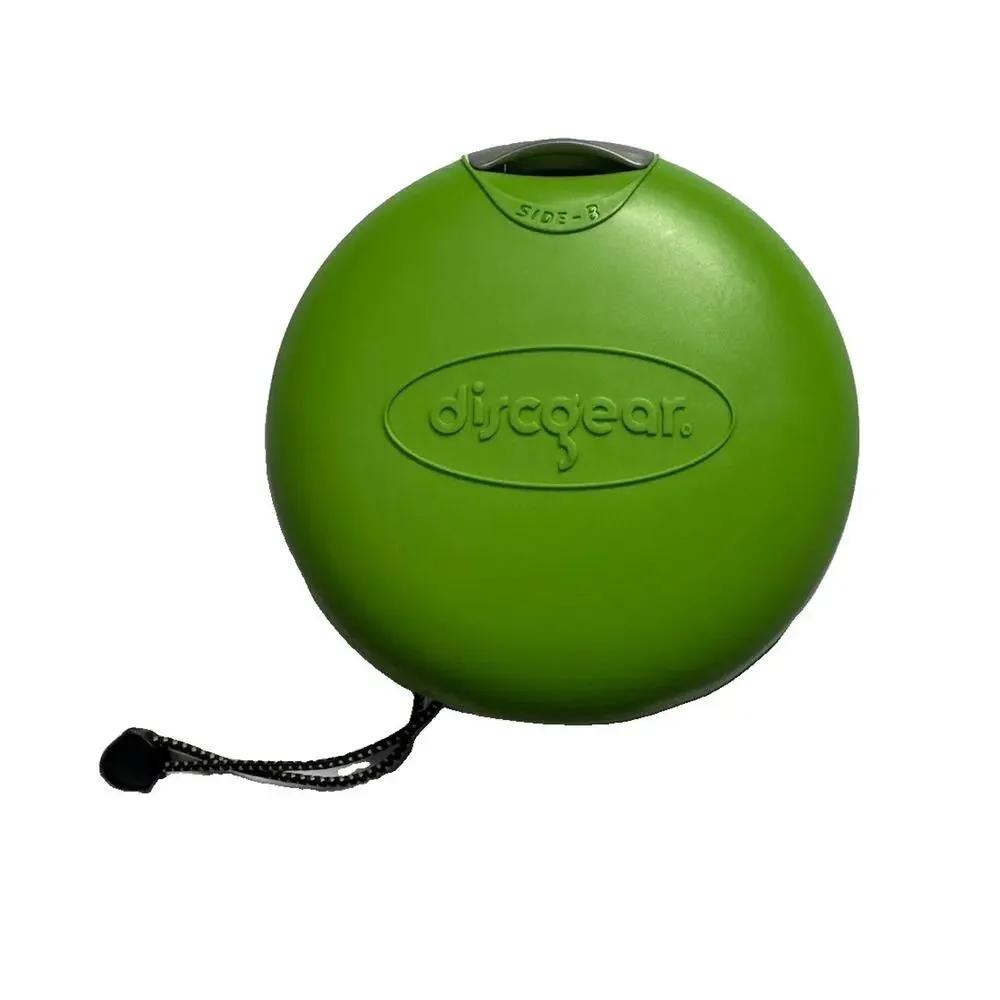 Discgear Green Collapsible CD DVD Disc Storage Wallet Case Portable Organizer